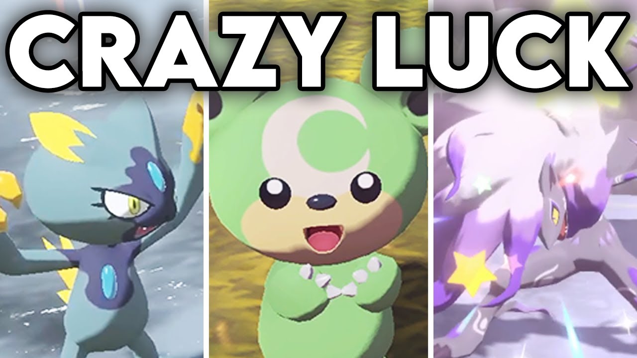CRAZY SHINY LUCK!!  5 SHINY POKEMON in Pokemon Legends: Arceus