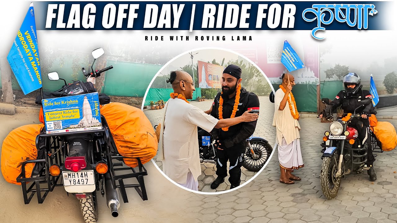 My Biggest Mission as a Motovlogger | Ride for Krishna | Rajasthan Chapter | RJ - 01