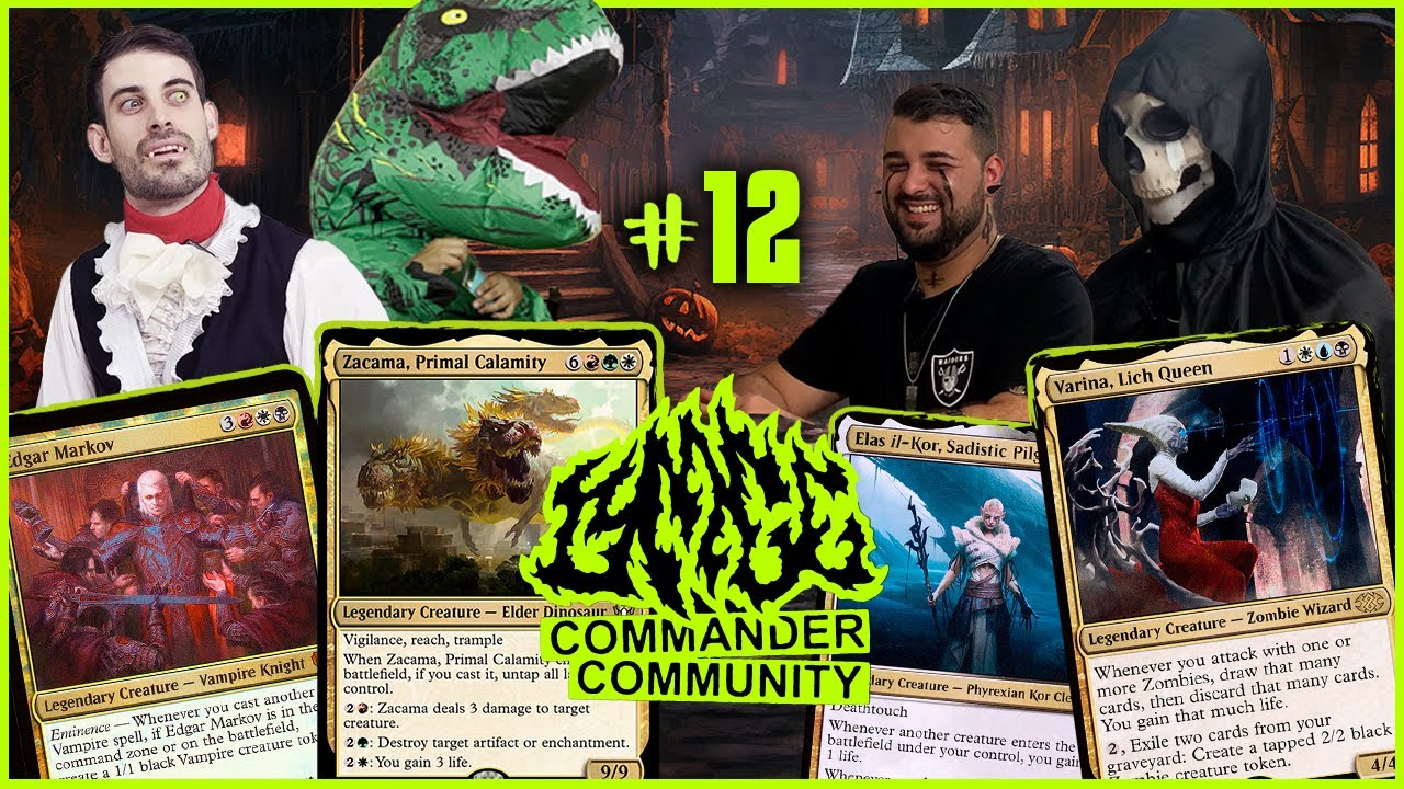 Halloween | Commander BCN #12 | Edgar Markov vs Zacama, Primal Calamity vs Varina vs Elas il-Kor