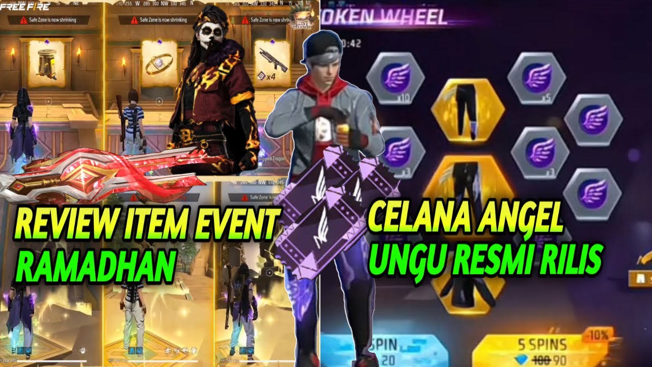 BOCORAN ANGEL UNGU RESMI RILIS, KAPAN ANGEL UNGU RILIS, REVIEW ITEM EVENT RAMADHAN