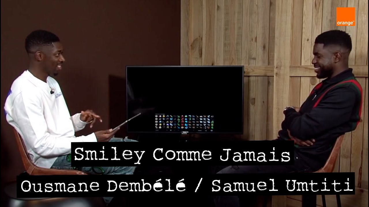 OUSMANE DEMBÉLÉ / SAMUEL UMTITI | Smiley Comme Jamais 🤷‍♂😂 | Team Orange Football