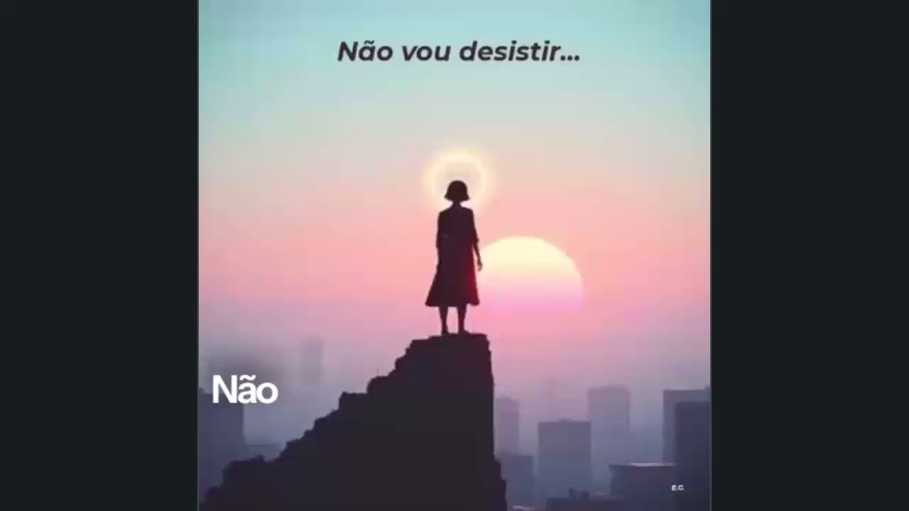 Não vou desistir - Voz feminina