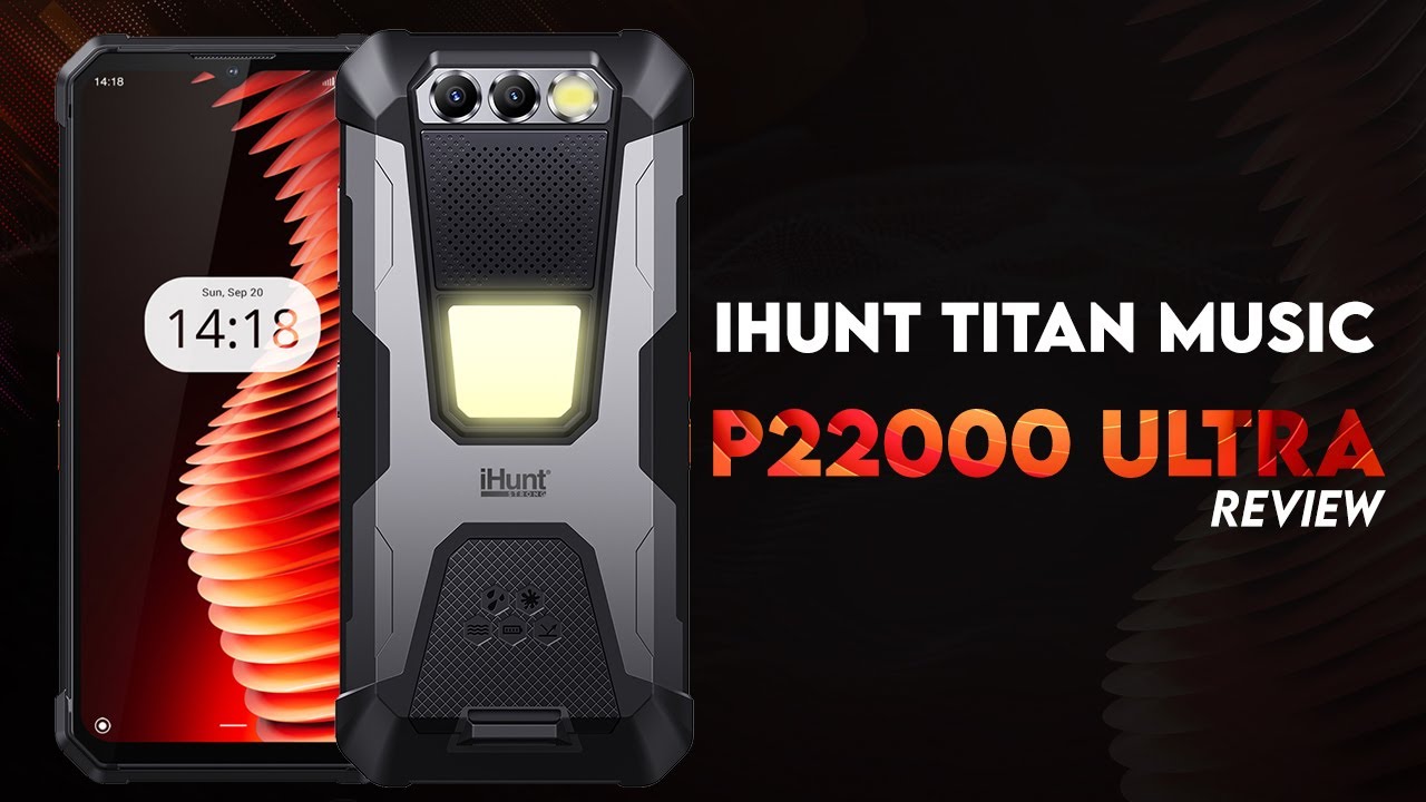 iHunt Titan Music P22000 ULTRA - TELEFON SUPER REZISTENT CU BOXĂ INCORPORATA