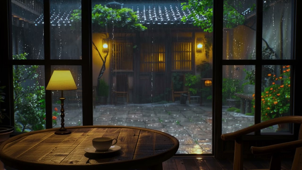 Soothing Night Rain Sounds, Nature’s Music to Help Relax, Sleep Better and Ease Anxiety