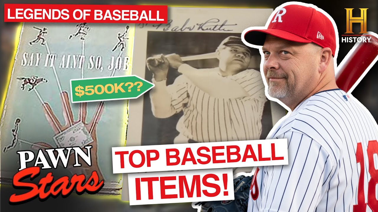 TOP BASEBALL ITEMS OF ALL TIME! | Pawn Stars