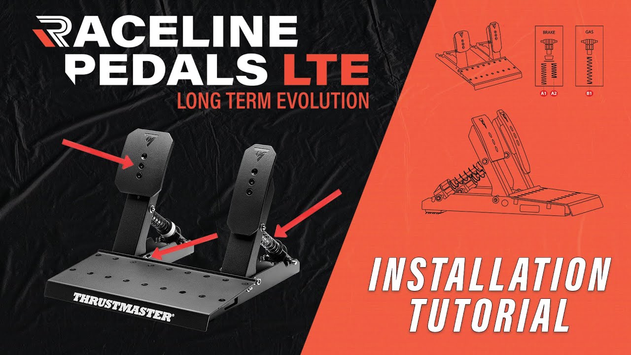 Raceline Pedals LTE Installation Guide | Thrustmaster