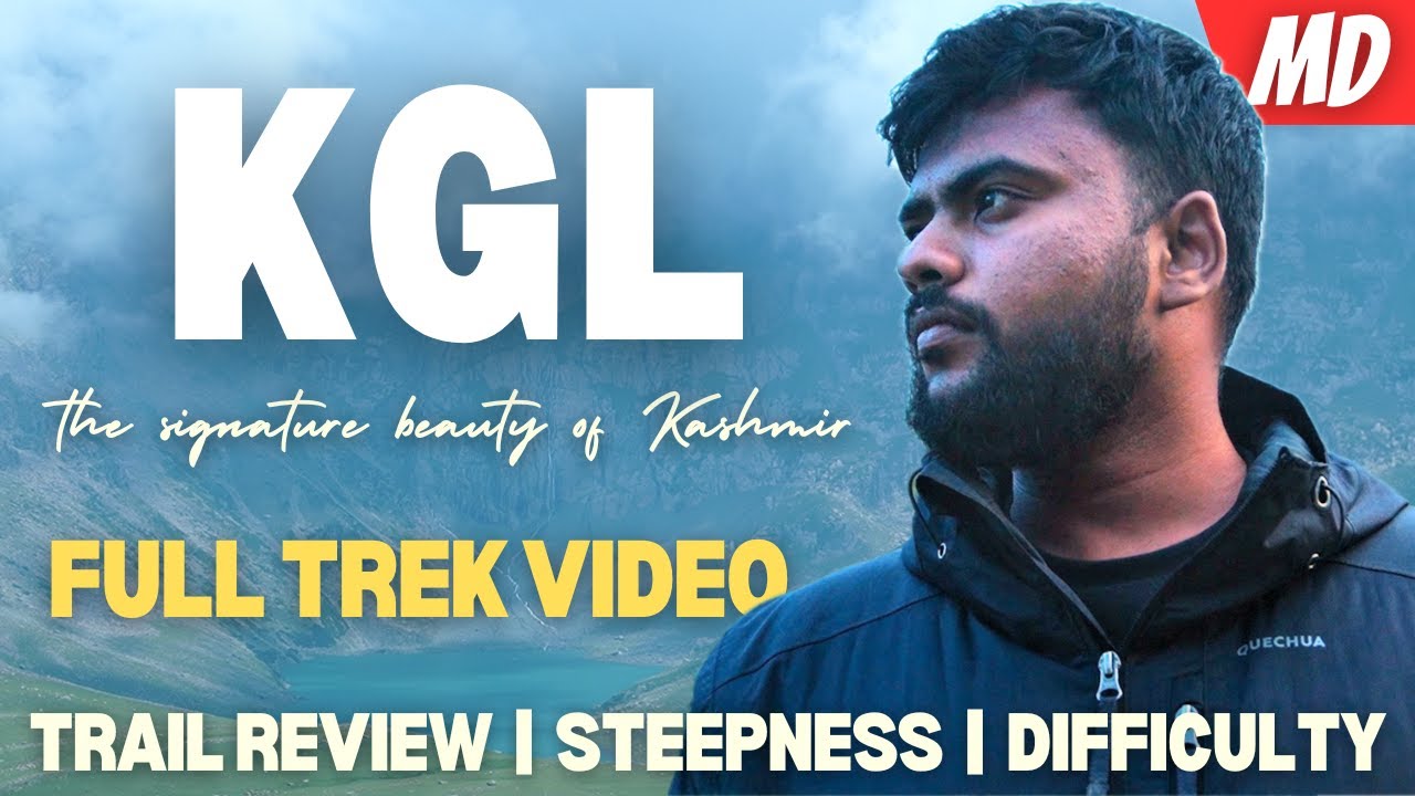 Kashmir Great Lakes (KGL) Trek in August | CINEMATIC Trail Videos | Monsoon Hike in INDIA