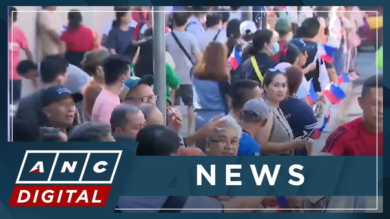 Thousands gather along PGH, Taft Avenue to witness homecoming parade for Filipino Olympians | ANC