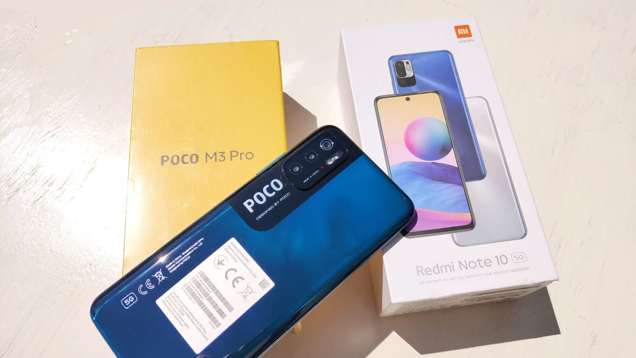Обзор POCO M3 Pro 5G против Redmi Note 10 5g, а есть ли разница? ВОЙНА КЛОНОВ!