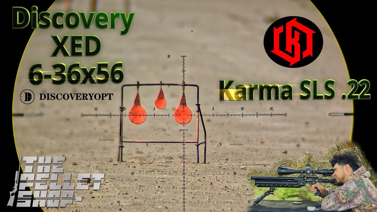 Karma SLS .22 con la nueva discovery 6-36x56