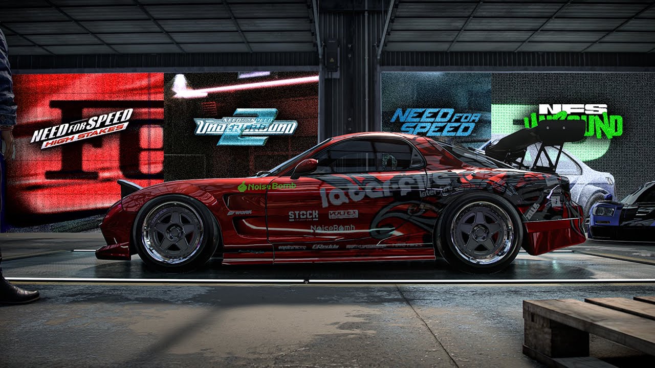 History of GARAGES in NFS Games