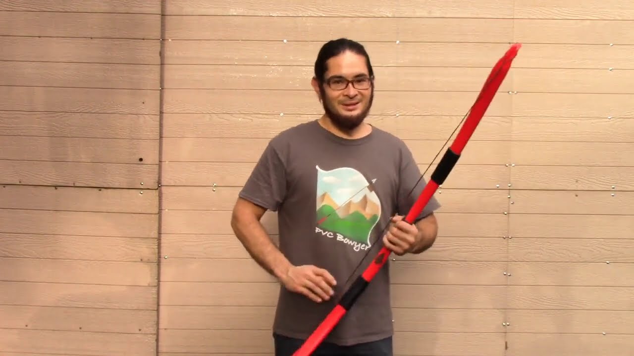Adding a Fiberglass Bundle Core to PVC Takedown Bow - 38 to 63 Pounds - 160+ FPS Test and Giveaway