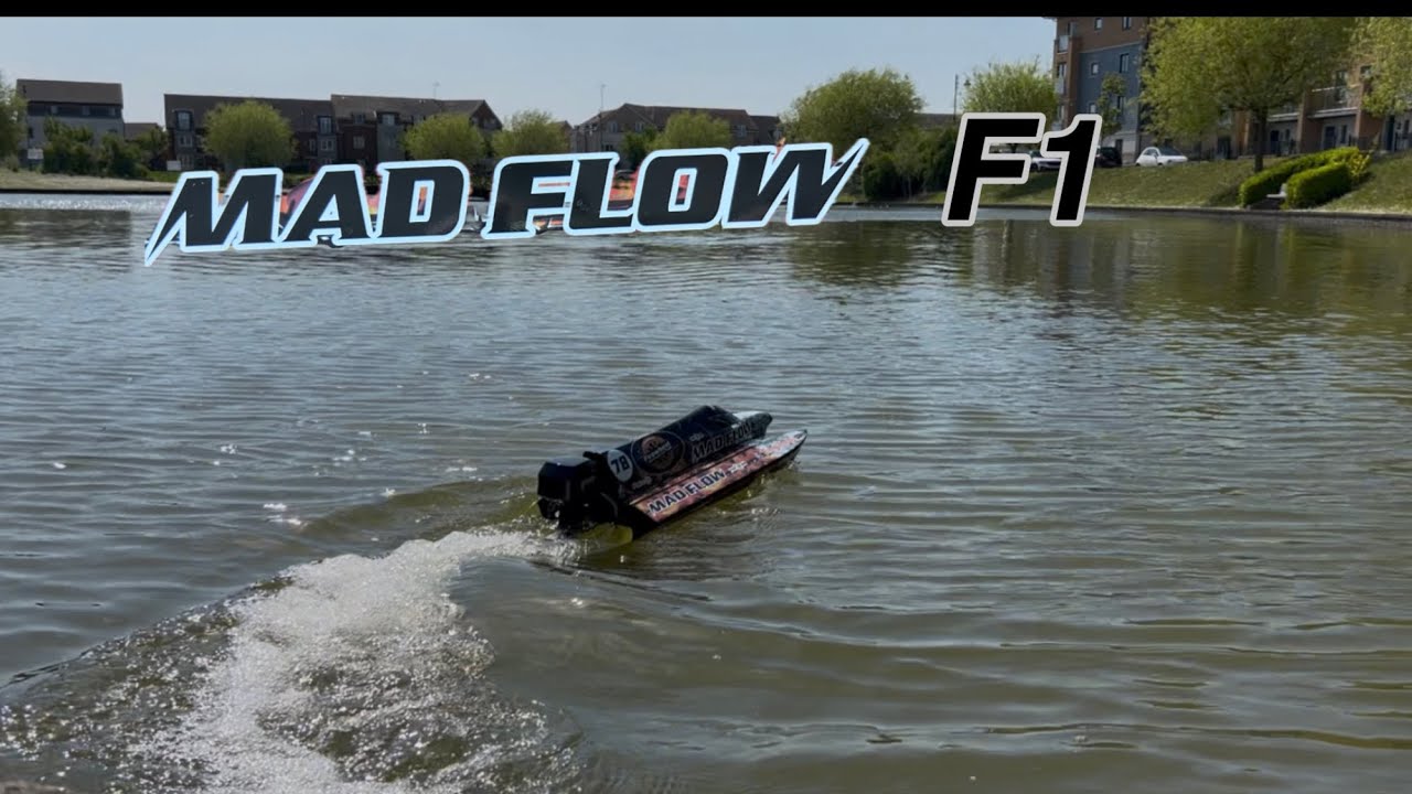 Josway Mad Flow V3 F1 boat.wicked #rchobby #josway #madflow #rcboat
