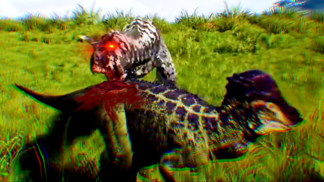 Lone Pachy vs 3 Carnos - The Isle Evrima