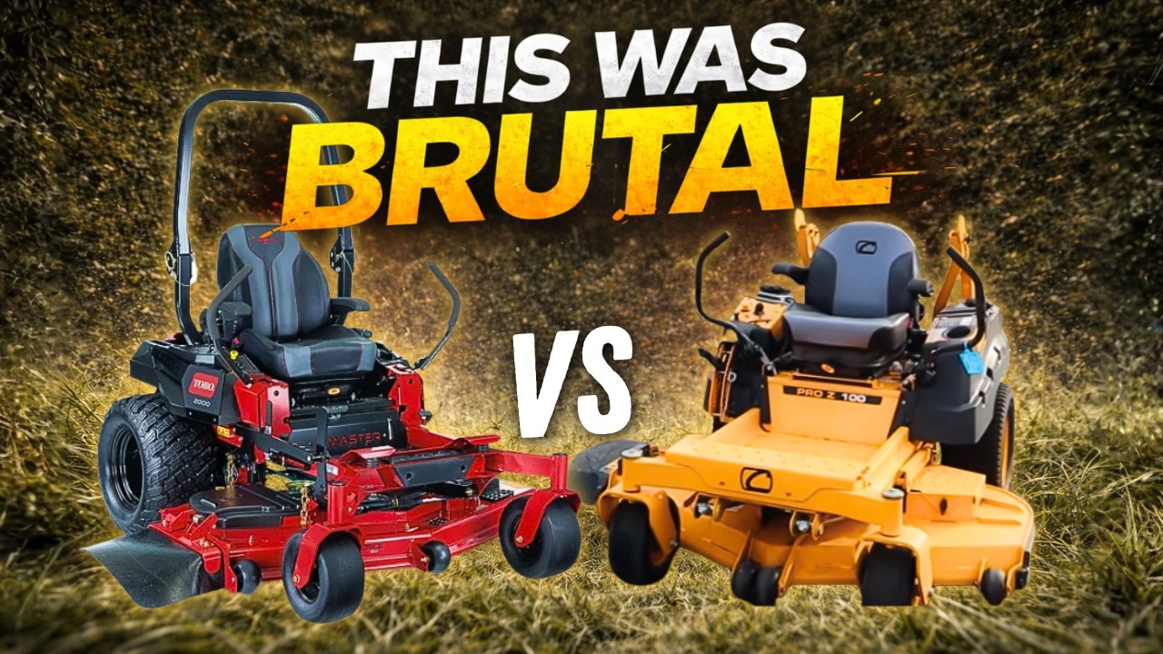 Мы испытали эти газонокосилки на пределе возможностей | Cub Cadet против Toro