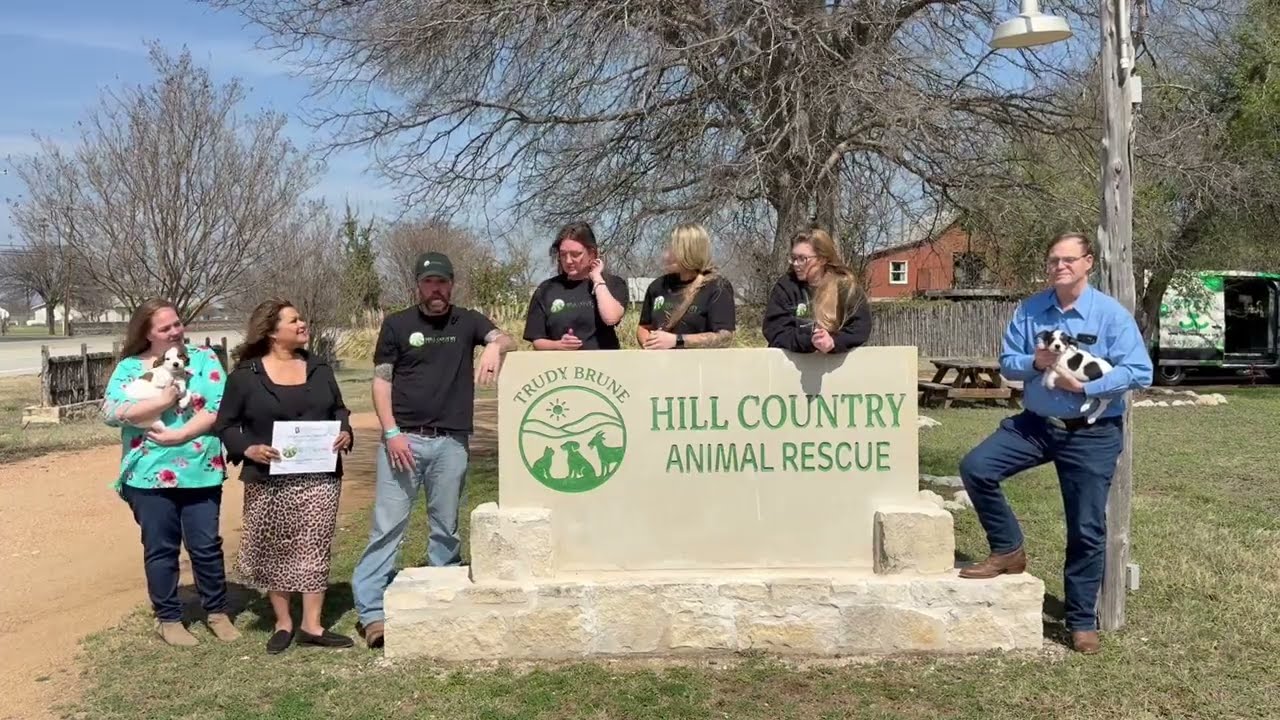 Ribbon Cutting for Hill Country Animal Rescue