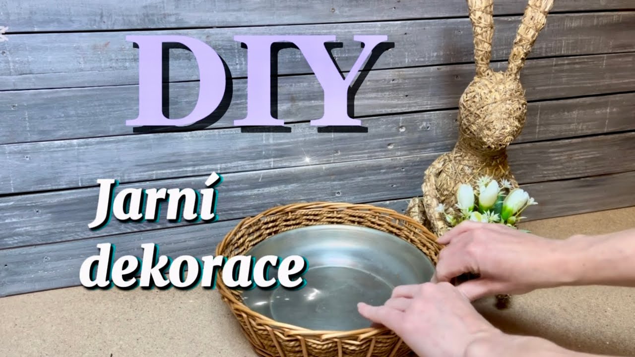 JEDNODUCHÁ JARNÍ DEKORACE 🍀 #springdecor #decoration #foryou #fyp #diy #inspiration #follow #like 