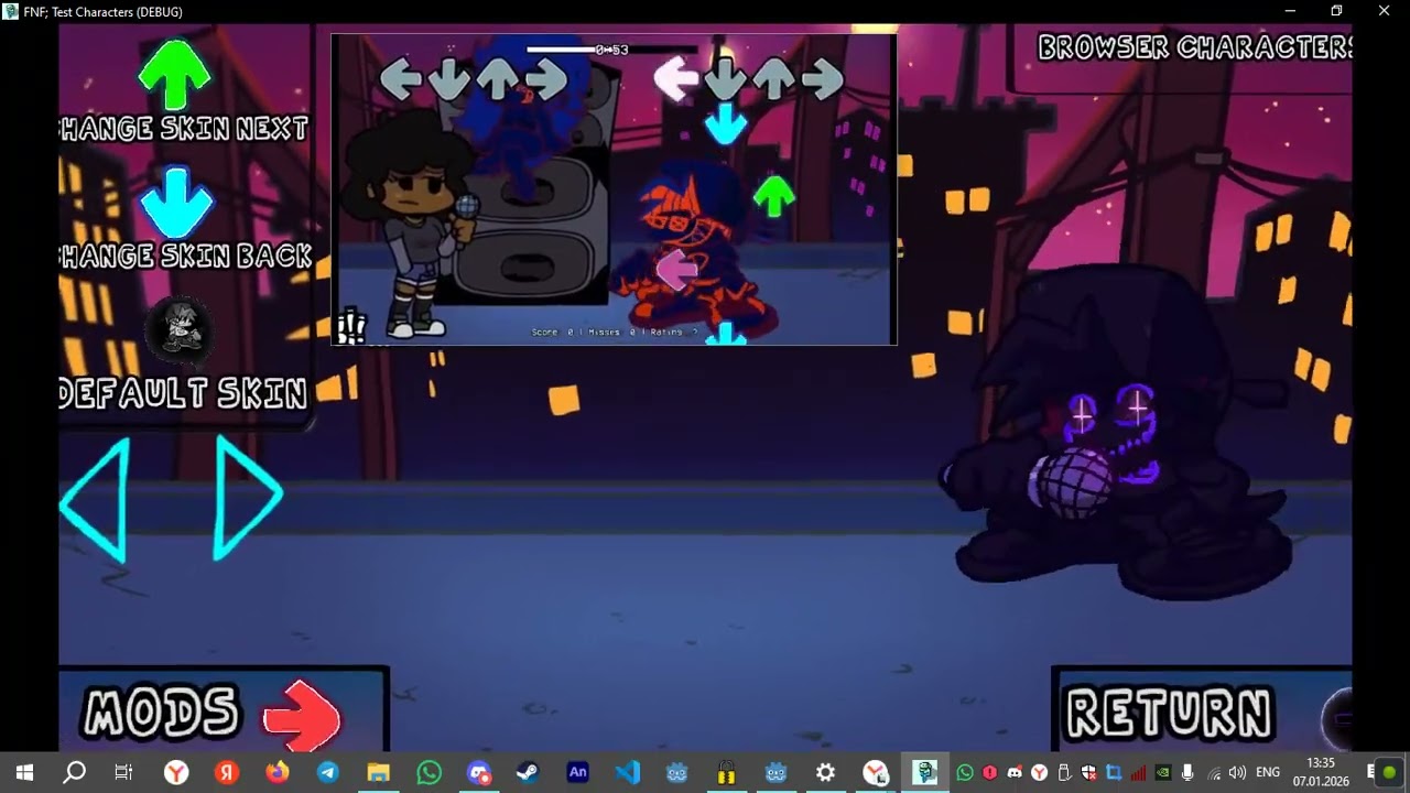FNF:' Test Characters ReJect