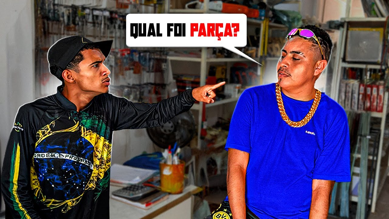 SIMÃO INVADE A LOJA DO BRUTINHO DE MALOQUEIRO