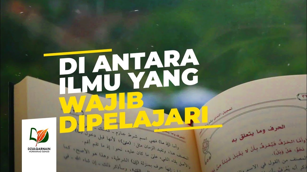Di antara Ilmu yang Wajib Dipelajari