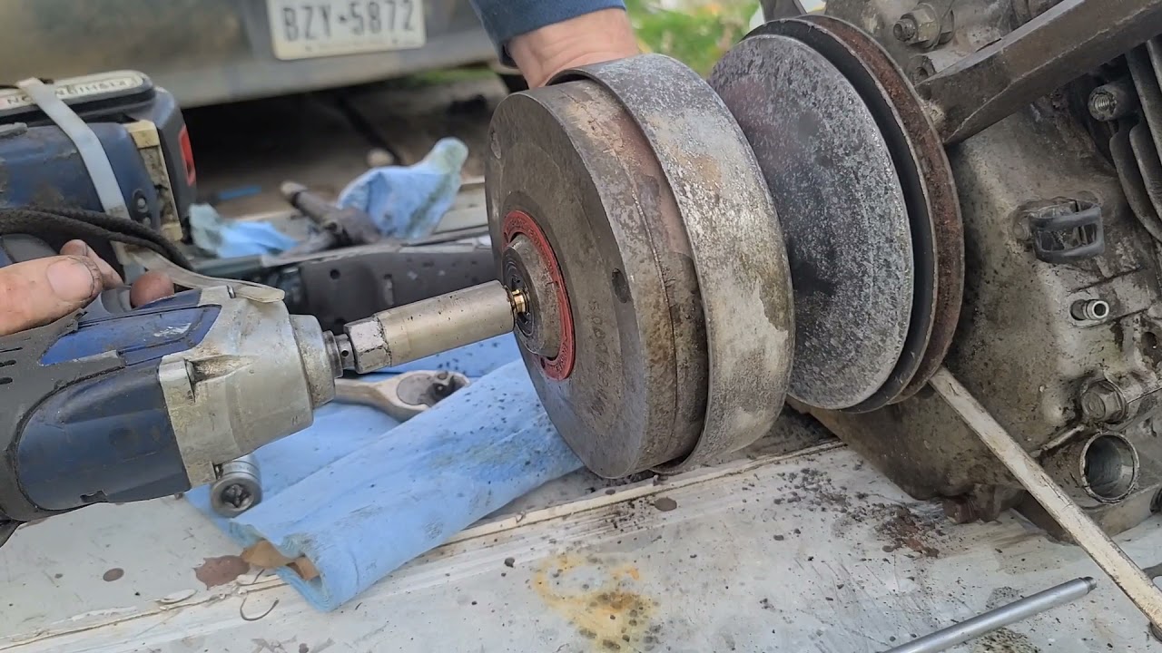 Club car kawasaki fe290 tear down