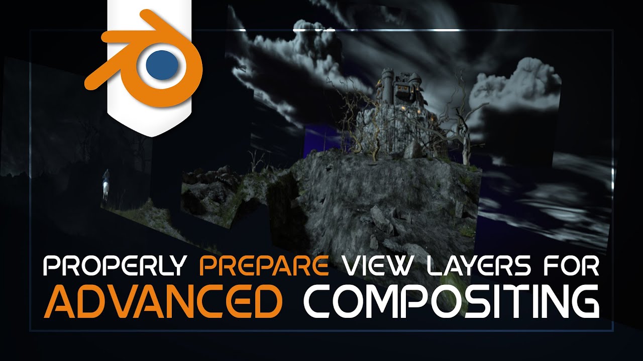 How to properly prepare your scene's view layers for Advanced Compositing - Blender Tutorial