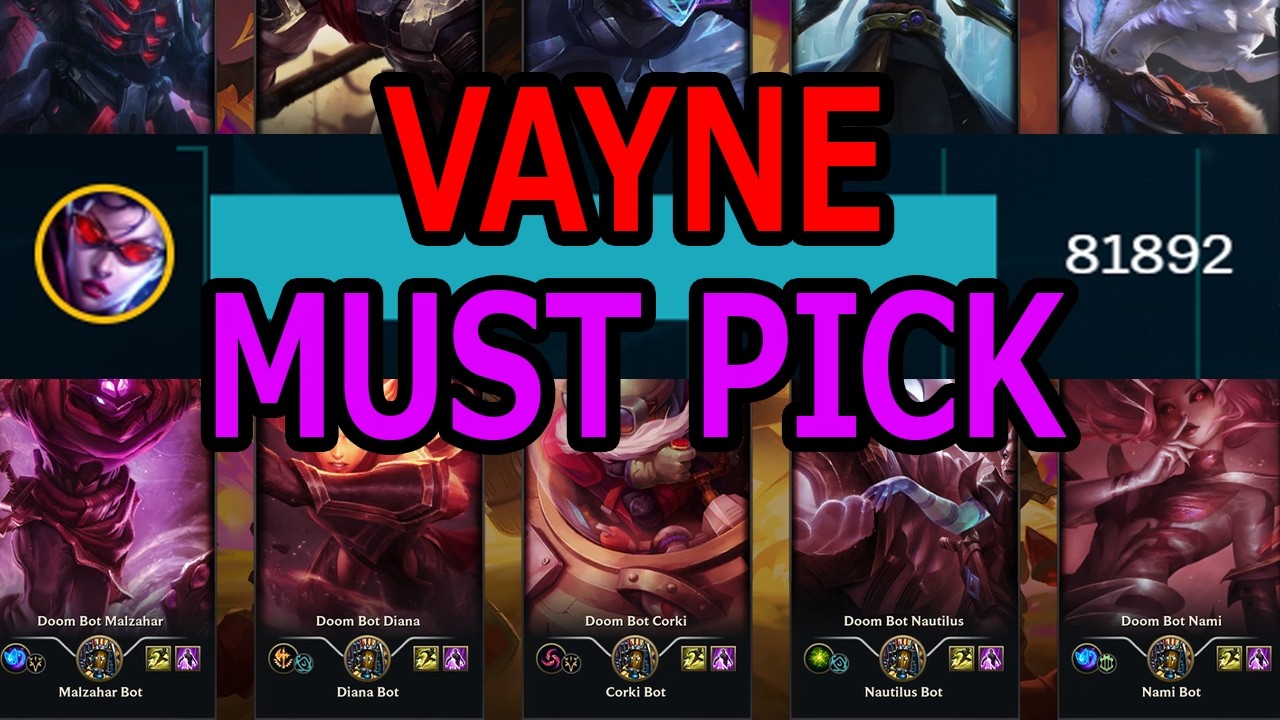 VAYNE is a MUST PICK (DOOM BOTS - VEIGAR'S EVIL!) | P25.17