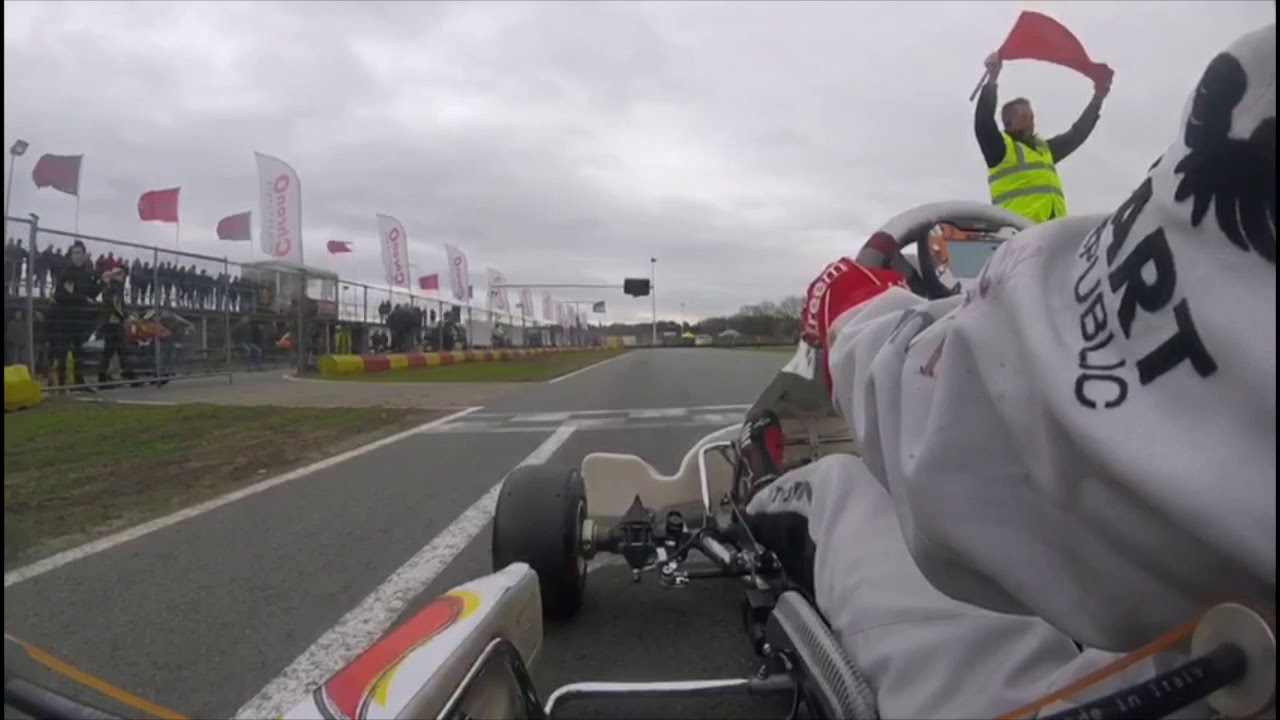 Wintercup Chrono karting Berghem Pre final KZ2 Coen Doorn onboard