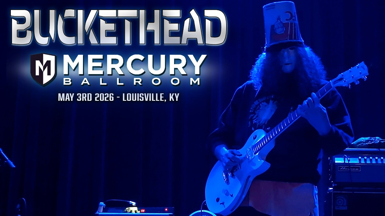 Buckethead 4K (LIVE) at Mercury Ballroom (Louisville, KY) 2026