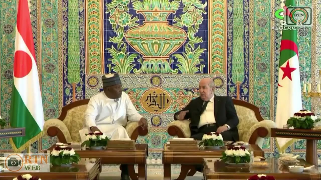 Entretien officiel à Alger : Le Président Tiani reçu par le Président Tebboune ont eu un tête à tête