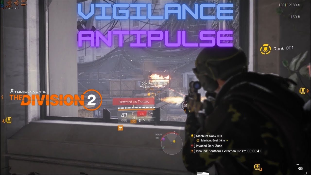 The Division 2 TU17.2 Vigilance - Antipulse. Dark Zone PvP