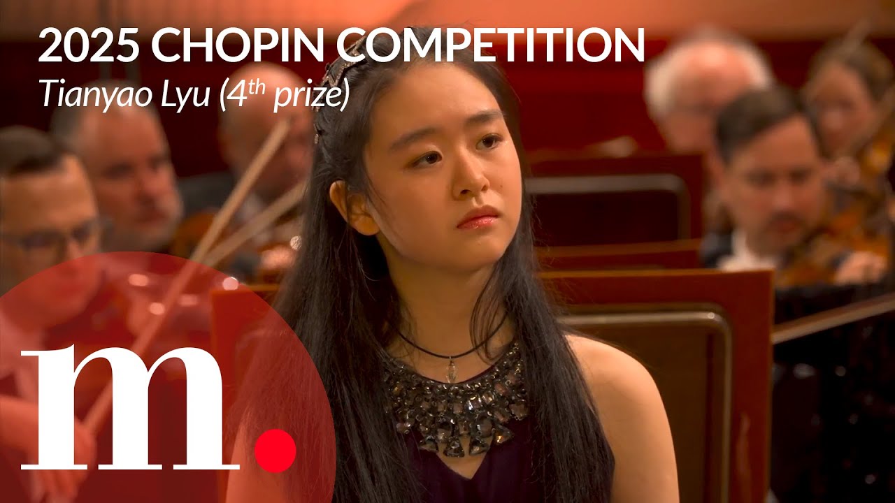 Tianyao Lyu (4th prize) performs Chopin's Piano Concerto No. 1 at the 2025 Chopin Piano Competition