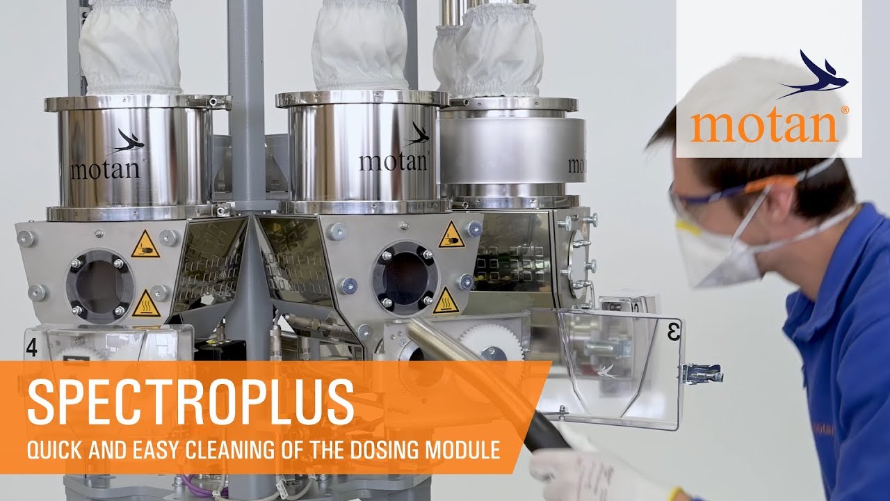 SPECTROPLUS &ndash; Easy cleaning of dosing module