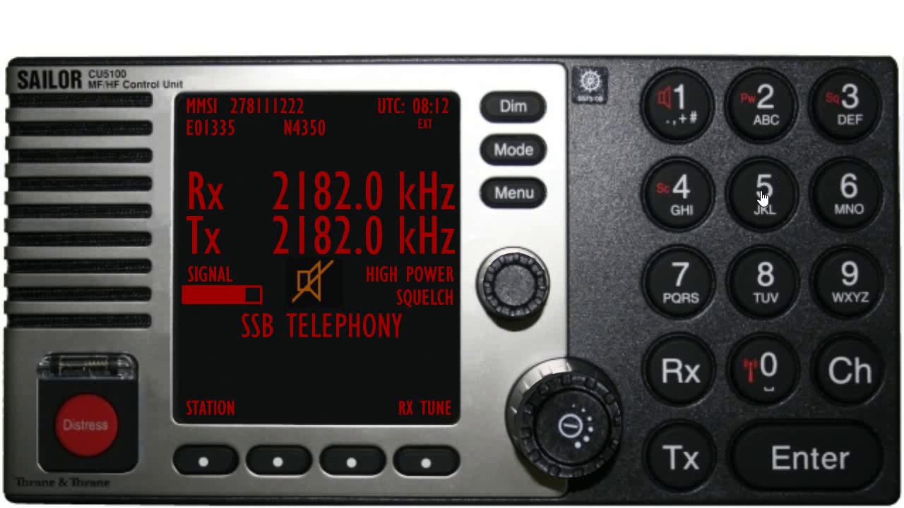 MF/HF radio - Squelch