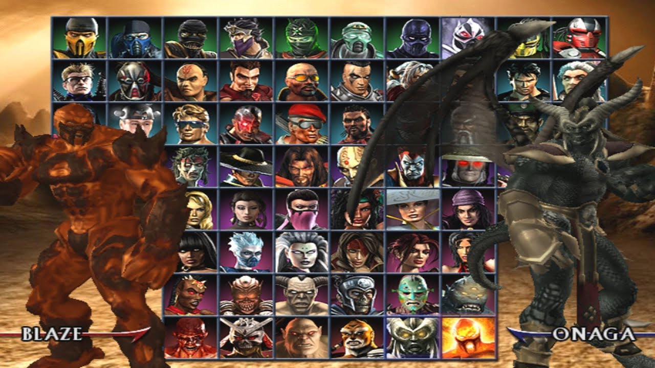 Mortal Kombat: Armageddon All Characters [PS2]
