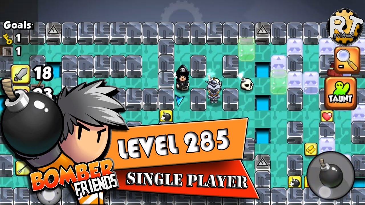 Bomber Friends - Single Player Level 285