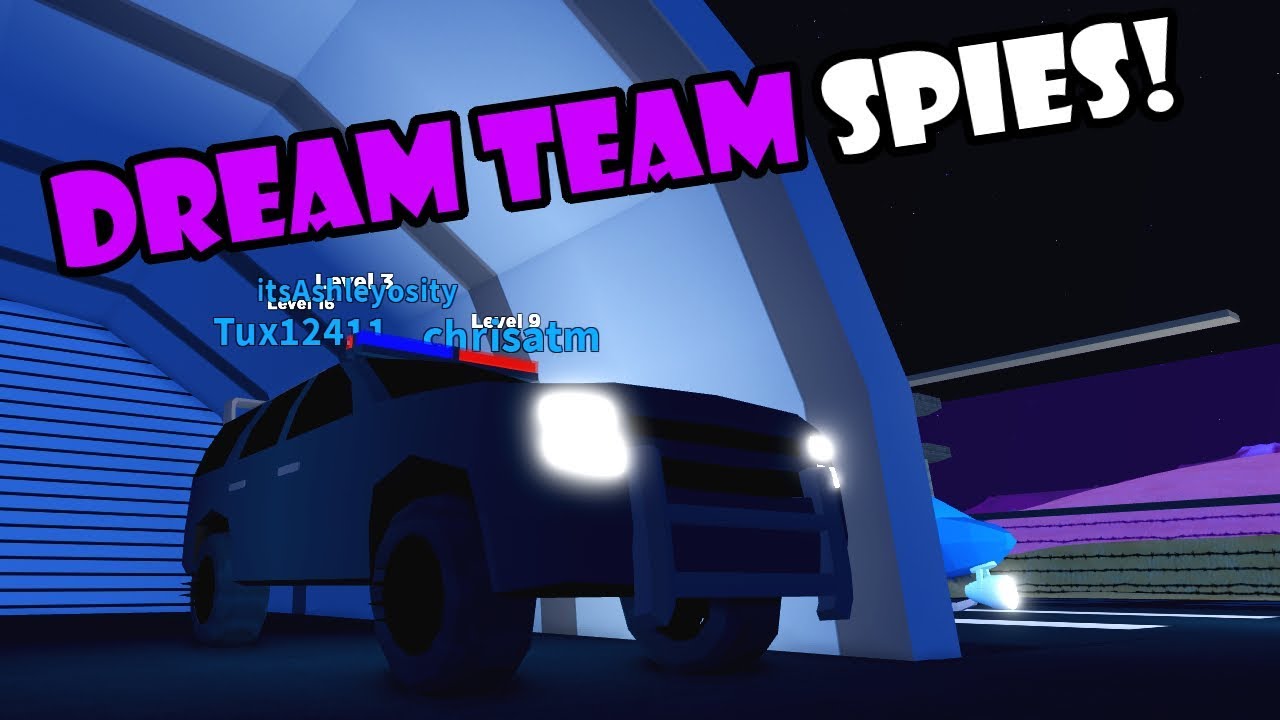 NO ESCAPING THE SECRET SPY DREAM TEAM! Roblox JAILBREAK