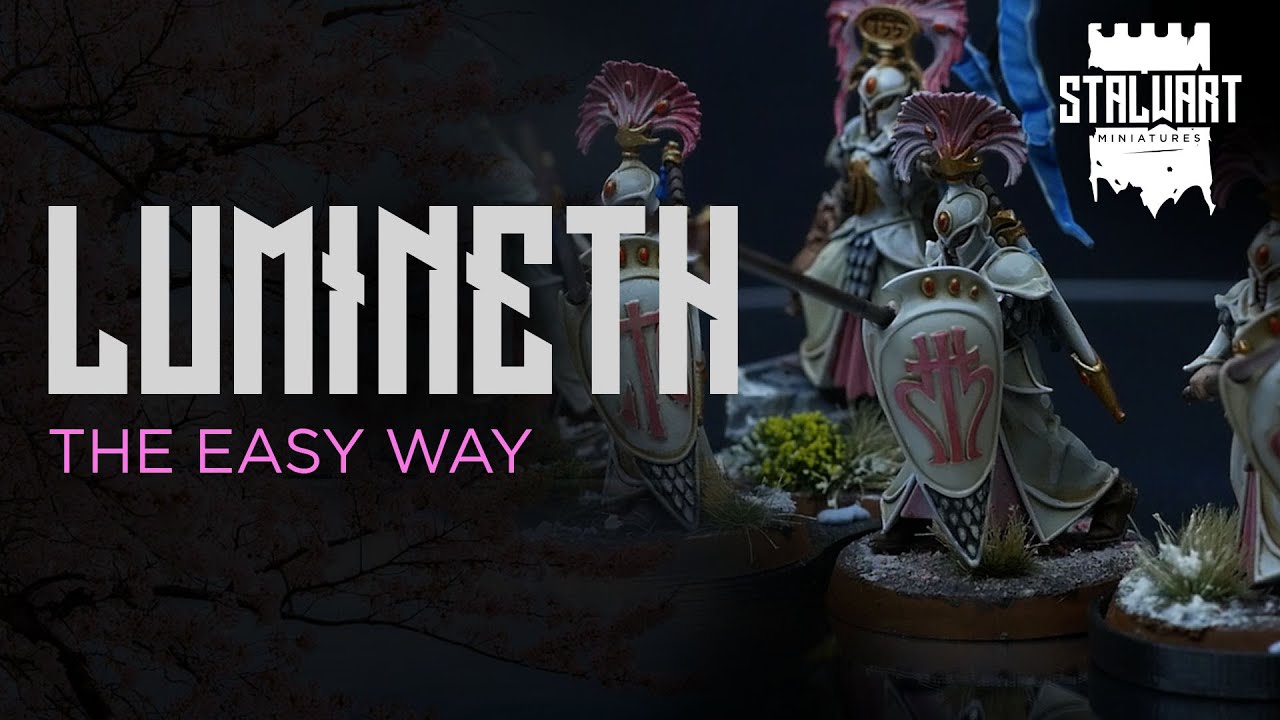Lumineth Contrast Method - Vanari Wardens