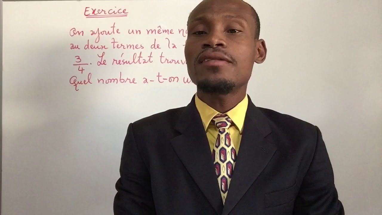 Exercice sur équation 9e AF