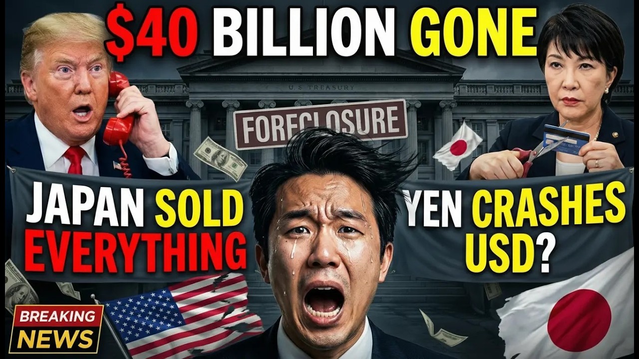 IT'S OVER Japan Just Dumped $40 Billion In US Deb