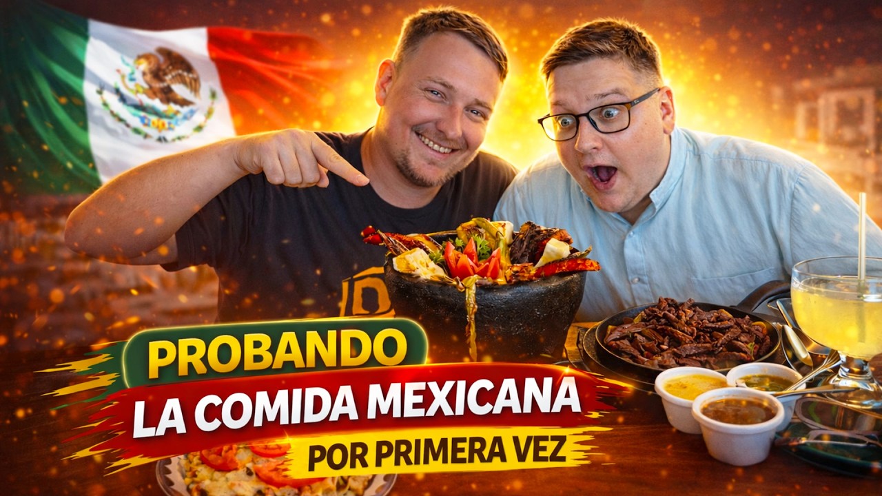 CHEF RUSO PROBANDO LA COMIDA MEXICANA por PRIMERA VEZ y SE ENAMORA 🇲🇽