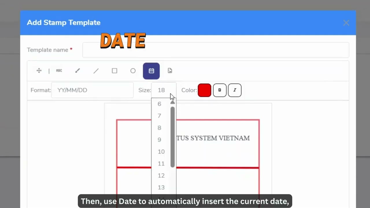 How to Create Custom Stamps and Personal Signatures in SANZE?