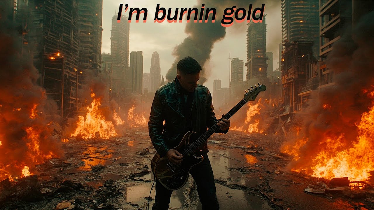 Glass Veins -  I&rsquo;m burnin gold  (Official Art Video)