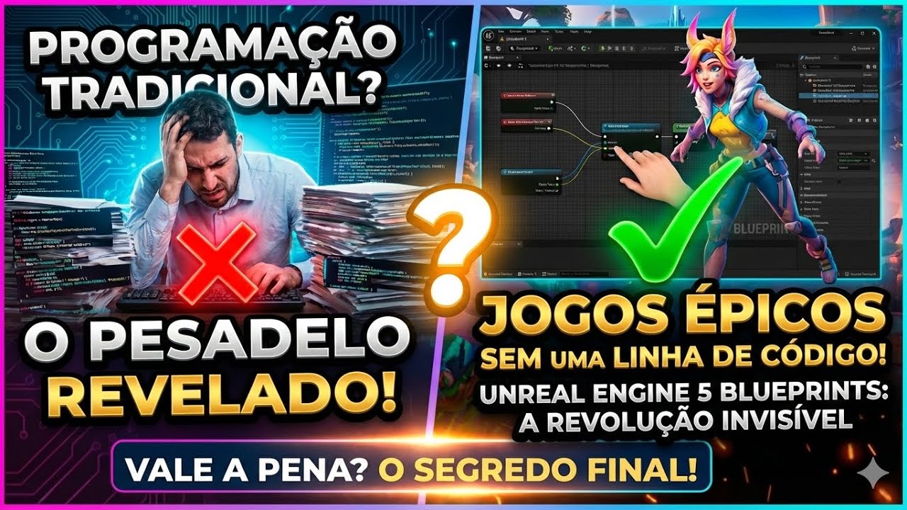 PARE de Estudar Programação AGORA? (A Verdade sobre a Unreal 5)