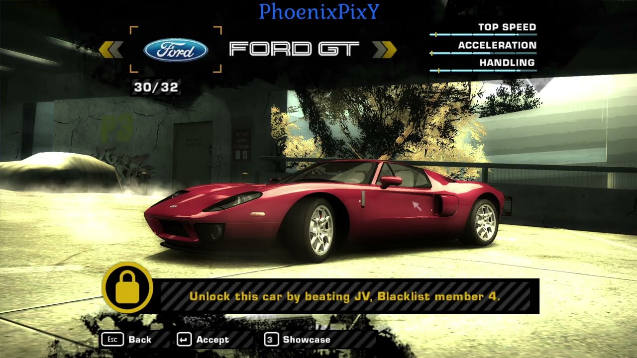NFS Most Wanted (2005) HD - Mustang Photo Ticket! | Part#41