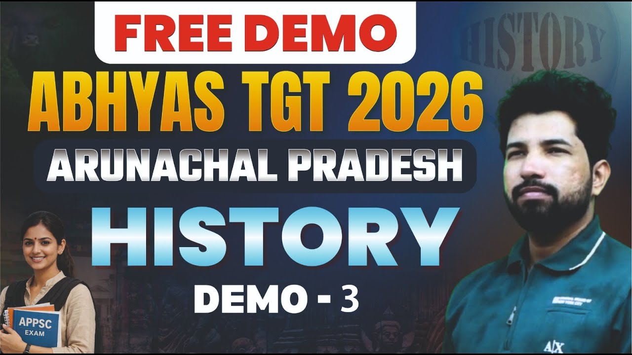 APPSC TGT History Demo-03 | Buddhism & Jainism | Mauryan Age | MCQs | ABHYAS