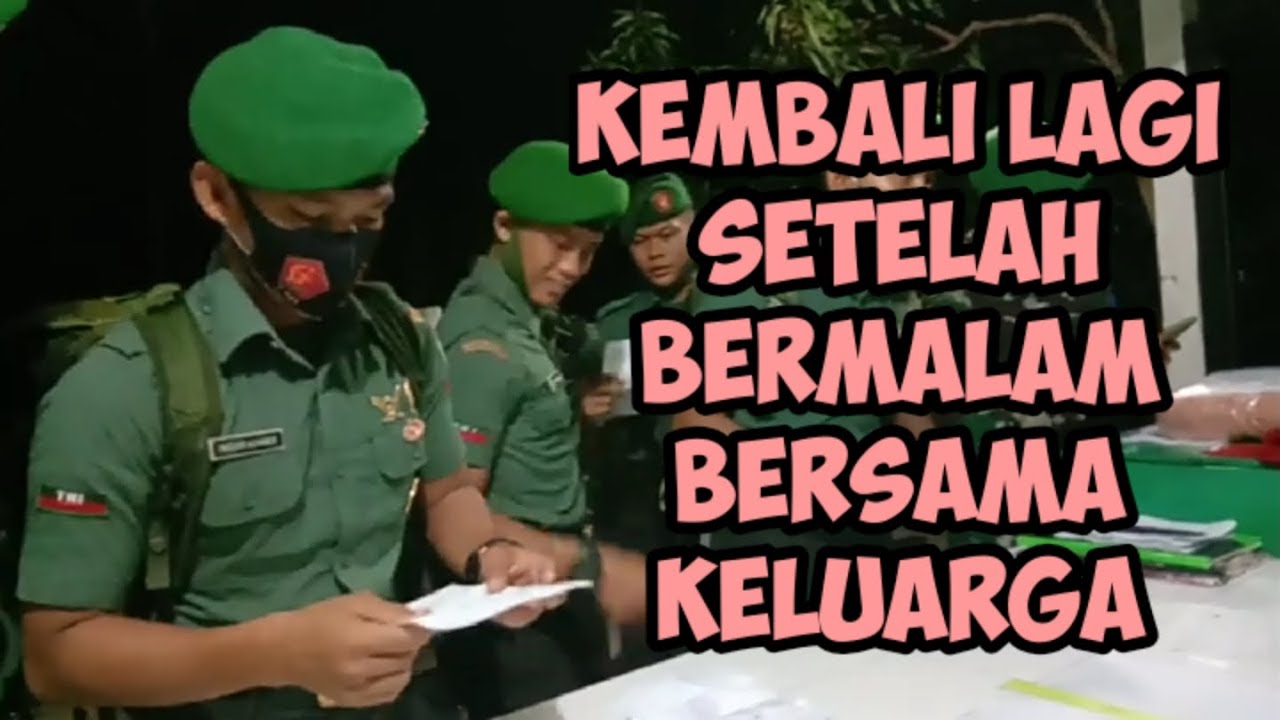 Vlog Bersama Piket sambil  Menunggu Prajurit Remaja Kembali dari Ijin Bermalam bersama keluarga (IB)