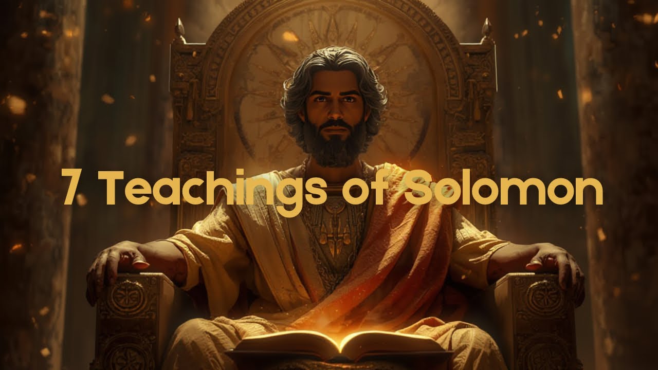 7 Teachings of Solomon That Can Change the Way You Think 📖