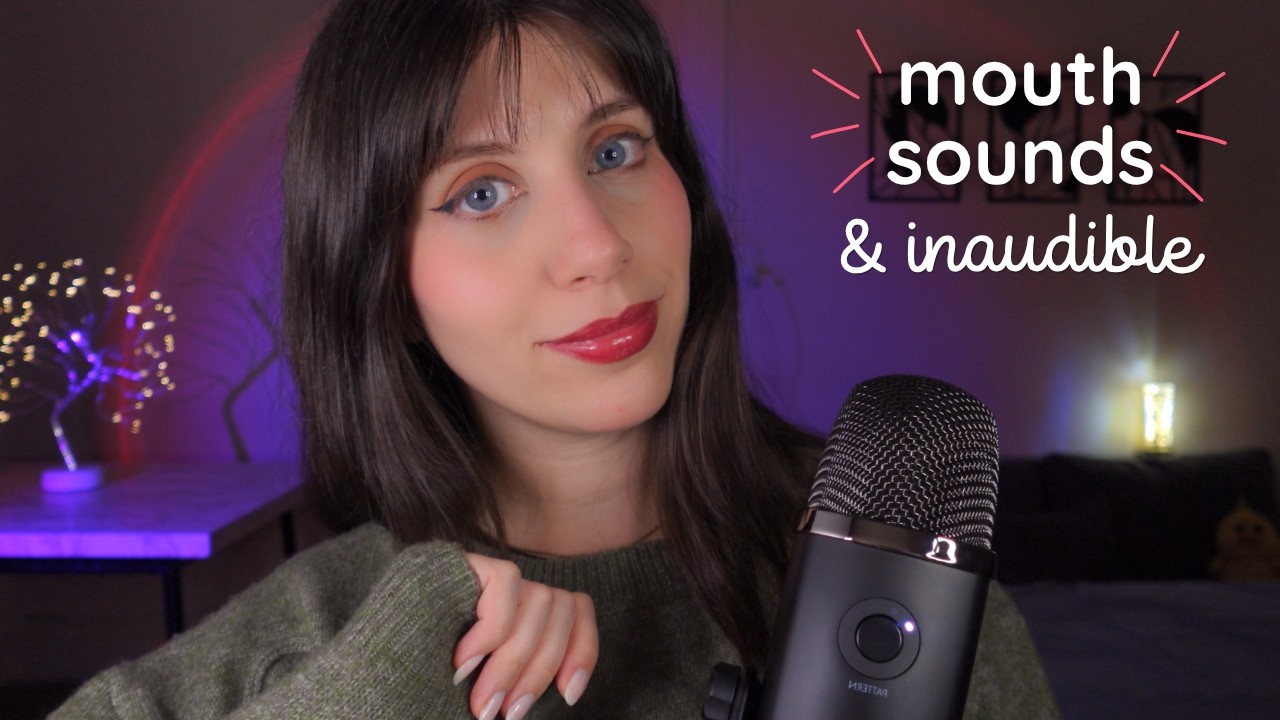 ASMR &bull; Deep Sleep with TINGLY Mouth Sounds and Inaudible