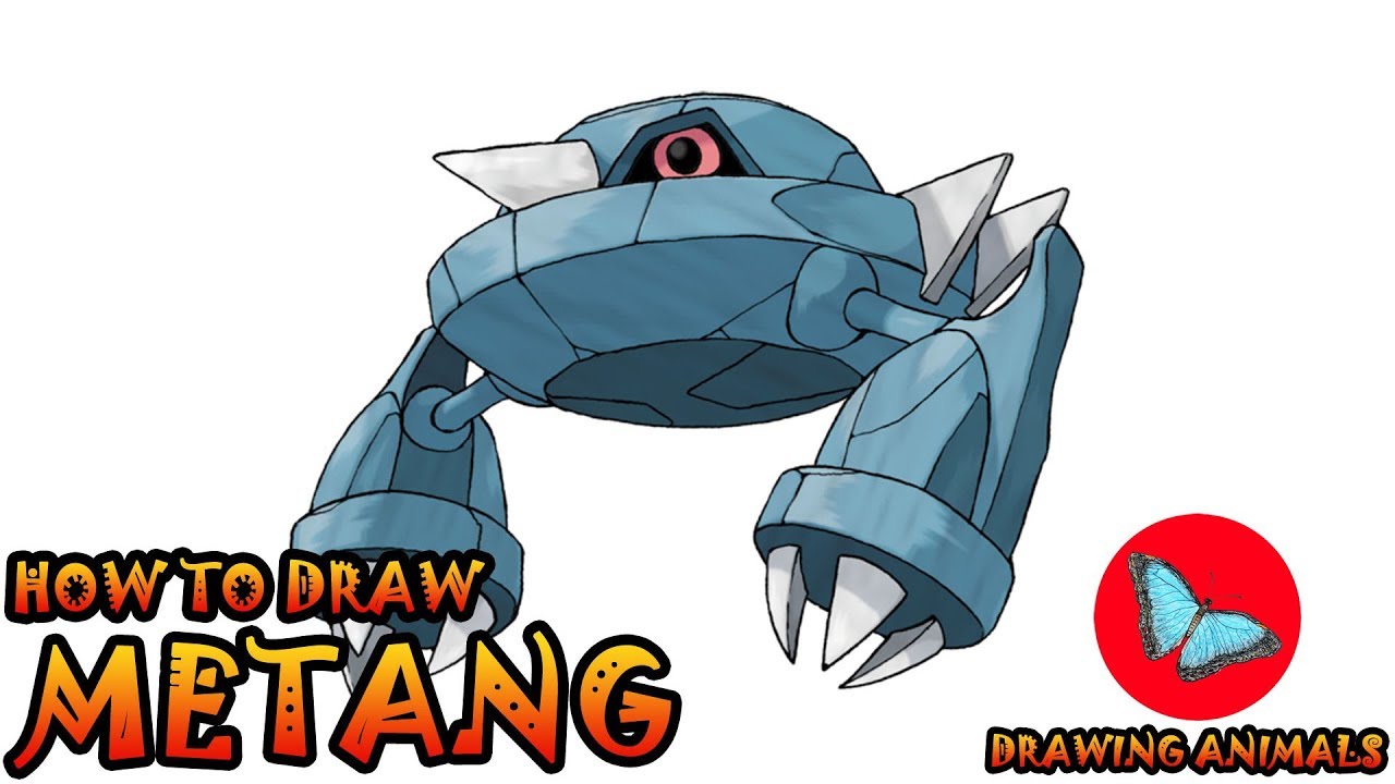 How To Draw Metang Pokemon | Coloring and Drawing For Kids